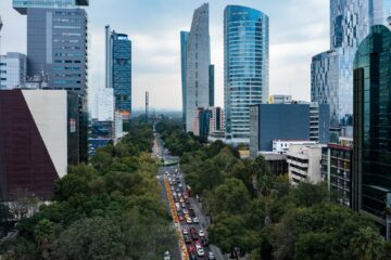 Foto de la ciudad de méxico en paseo de la reform